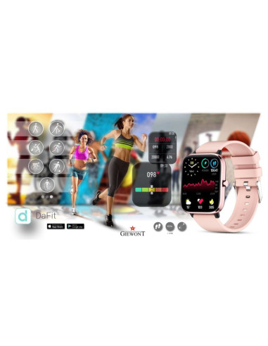 Smartwatch giewont różowy gw230-1