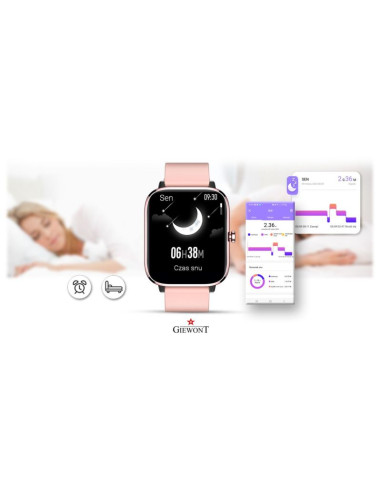 Smartwatch giewont różowy gw230-1