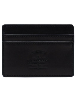 Herschel charlie leather rfid wallet 11146-00001 czarne one size