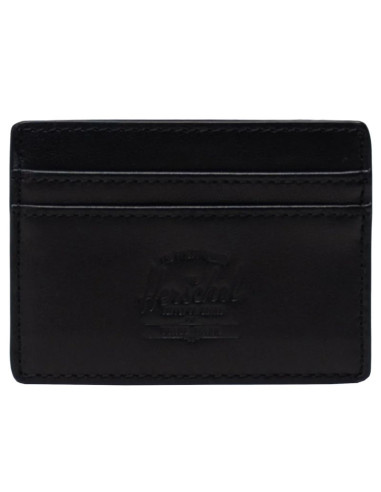 Herschel charlie leather rfid wallet 11146-00001 czarne one size