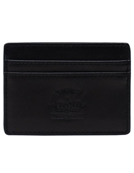 Herschel charlie leather rfid wallet 11146-00001 czarne one size