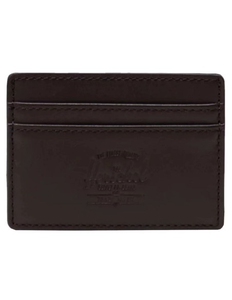 Herschel charlie leather rfid wallet 11146-04123 brązowe one size