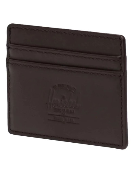 Herschel charlie leather rfid wallet 11146-04123 brązowe one size