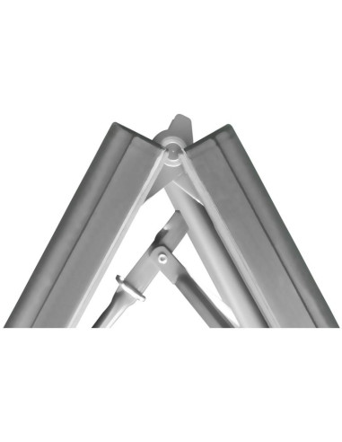 Ławka cateringowa składana 183x28x43cm szara