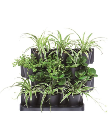 Kwietnik ogród wertykalny stojący antracyt