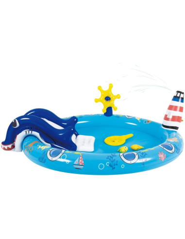 Basen dziecięcy plac zabaw marynarz 203x152x64cm 51220