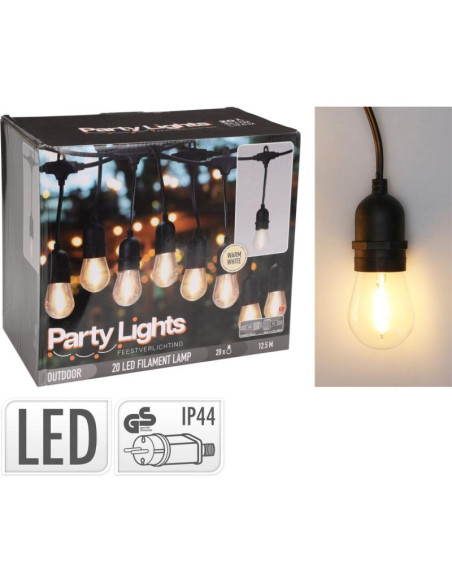 Girlanda ogrodowa party light 20led