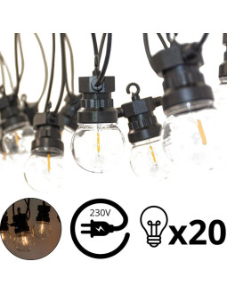 Girlanda ogrodowa party light 20led