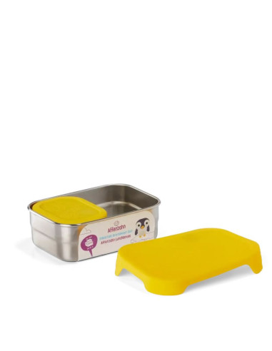 Affenzahn lunchbox ze stali nierdzewnej tiger (afz-lbx-001-001)