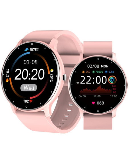 Smartwatch giewont różowy gw120-1