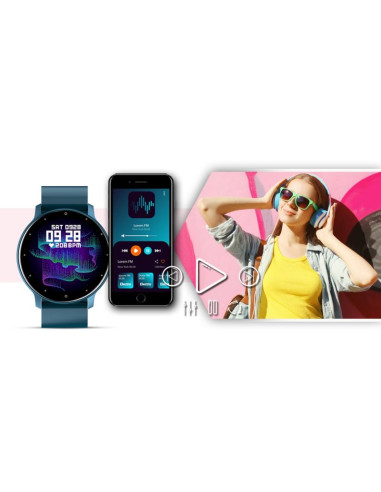 Smartwatch giewont niebieski gw120-4