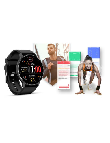 Smartwatch giewont czarny gw120-2 pro