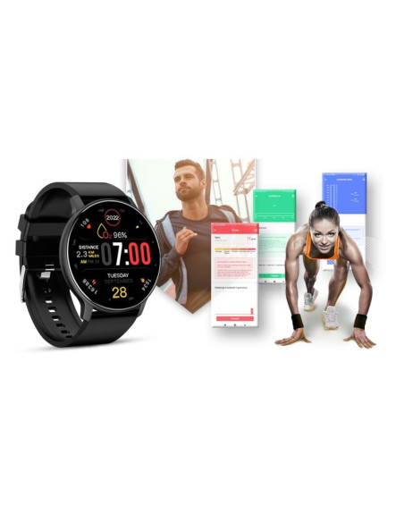 Smartwatch giewont czarny gw120-2 pro