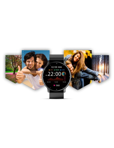Smartwatch giewont czarny gw120-2 pro