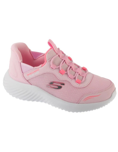 Skechers slip-ins: bounder - simple cut 303585l-ltpk różowe 30
