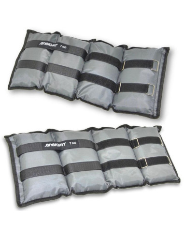 Obciążenie na przeguby szare 14kg (2x7kg) enero fit