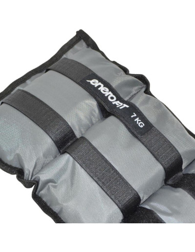 Obciążenie na przeguby szare 14kg (2x7kg) enero fit