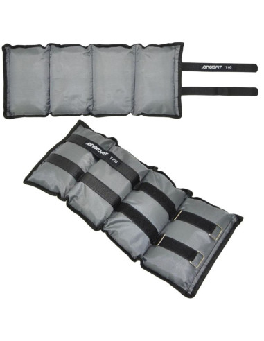 Obciążenie na przeguby szare 14kg (2x7kg) enero fit