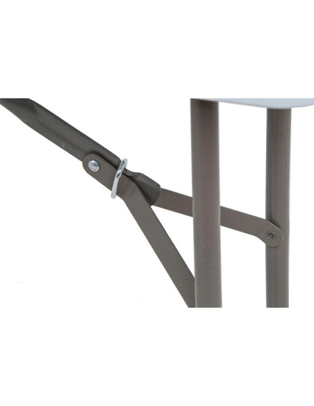 Ławka cateringowa składana 183x28x43cm biała