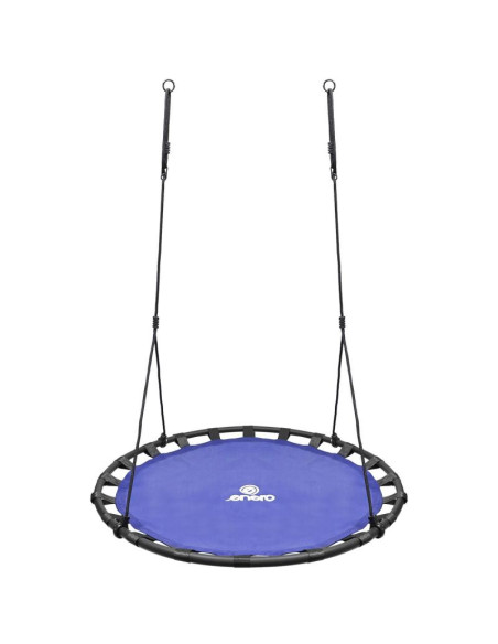 Huśtawka ogrodowa bocianie gniazdo 120cm niebieska