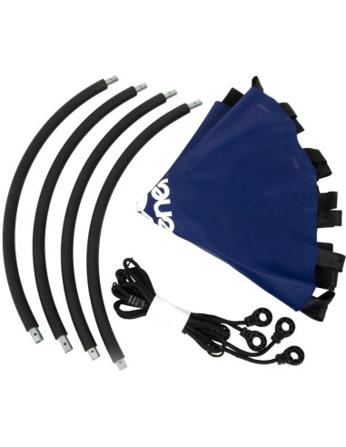 Huśtawka ogrodowa bocianie gniazdo 120cm niebieska