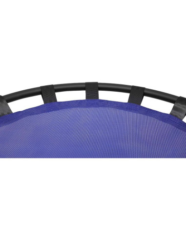 Huśtawka ogrodowa bocianie gniazdo 120cm niebieska