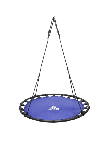 Huśtawka ogrodowa bocianie gniazdo 120cm niebieska