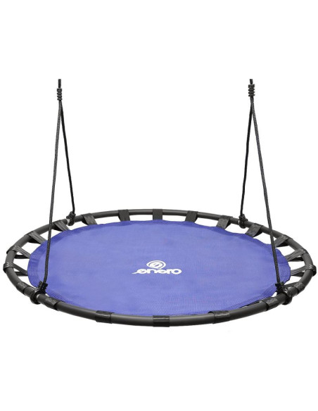 Huśtawka ogrodowa bocianie gniazdo 120cm niebieska