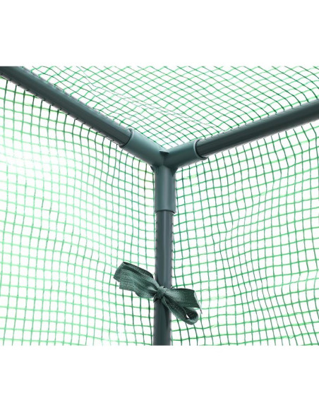 Szklarnia do pomidorów ogórków 200x77x168-150cm pe zielona