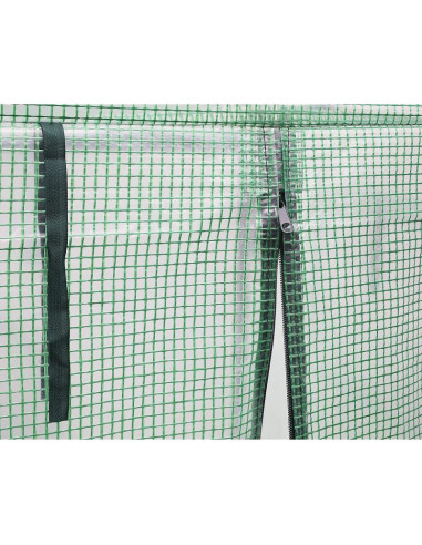 Szklarnia do pomidorów ogórków 200x77x168-150cm pe zielona