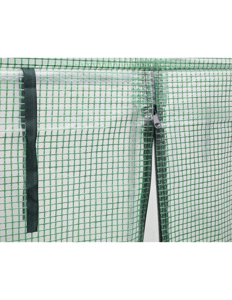 Szklarnia do pomidorów ogórków 200x77x168-150cm pe zielona