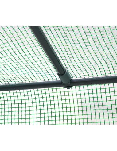 Szklarnia do pomidorów ogórków 200x77x168-150cm pe zielona