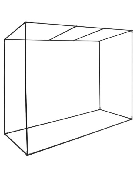 Szklarnia do pomidorów ogórków 200x77x168-150cm pe zielona