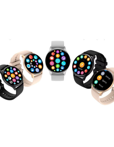 Smartwatch rubicon rncf11 black smarub240