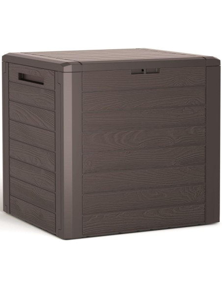 Skrzynia ogrodowa 140l brąz woodebox