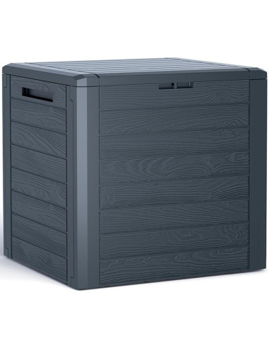 Skrzynia ogrodowa 140l  antracyt woodebox