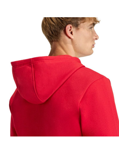 Bluza męska adidas entrada 26 fz hoody czerwona kf5944