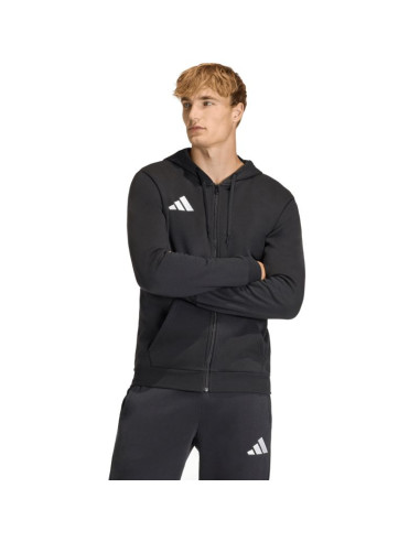 Bluza męska adidas entrada 26 fz hoody czarna kf5945