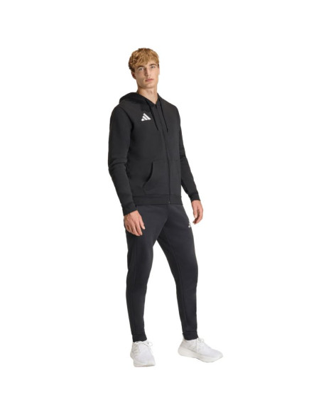 Bluza męska adidas entrada 26 fz hoody czarna kf5945