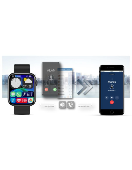 Smartwatch damski gravity gt3-3