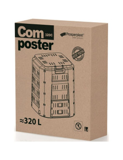 Kompostownik ogrodowy compogreen 320l prosperplast 2