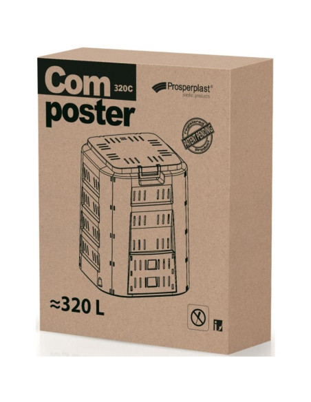 Kompostownik ogrodowy compogreen 320l prosperplast