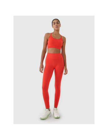 Legginsy treningowe bezszwowe damskie 4f 4fwss25tftif380-62s