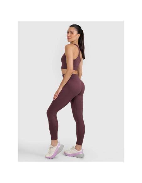 Legginsy treningowe bezszwowe damskie  4f 4fwaw25tftif359-81s