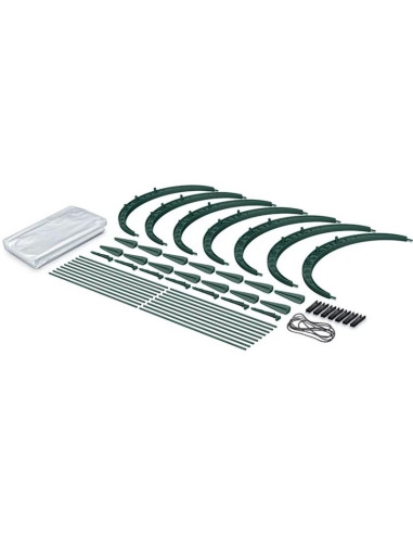 Tunel foliowy szklarnia floo 360cm zielony leśny