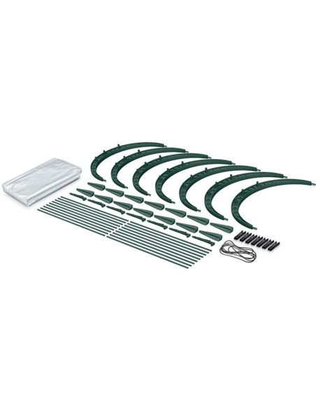 Tunel foliowy szklarnia floo 360cm zielony leśny