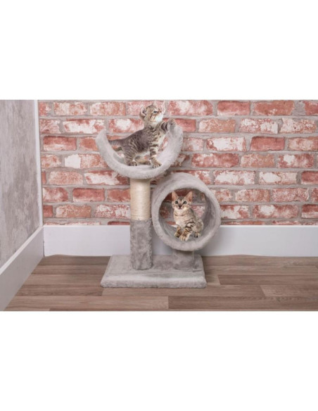 Drapak dla kota z dwoma legowiskami 50cm