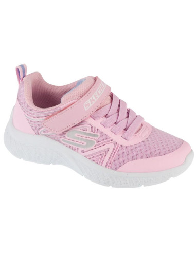 Skechers microspec plus - swirl sweet 303535l-ltpk różowe 28