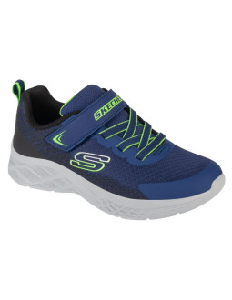 Skechers microspec ii - zovrix 403924l-nblm granatowe 27