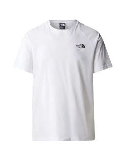 The north face m ss north faces tee nf0a87nufn41 białe l
